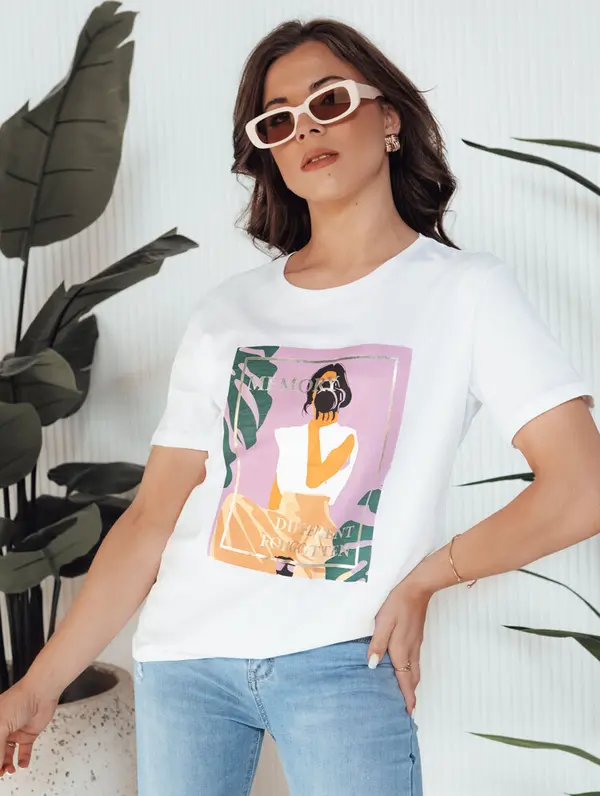 DStreet Дамска тениска DStreet с щампа