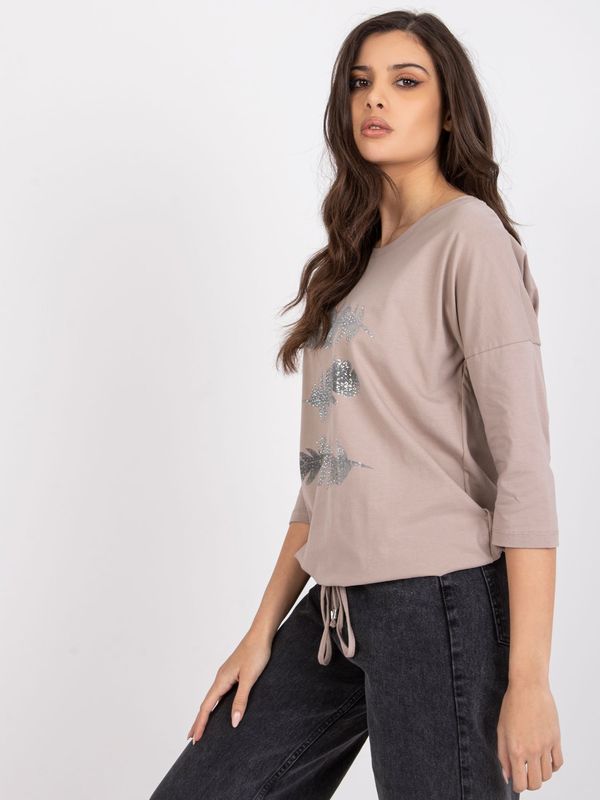 Fashionhunters Дамска тениска Fashionhunters