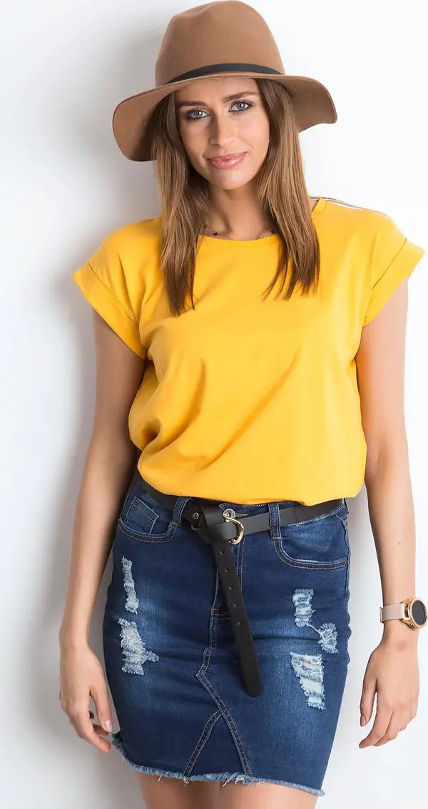 BASIC Feel Good Дамска тениска Fashionhunters Plain