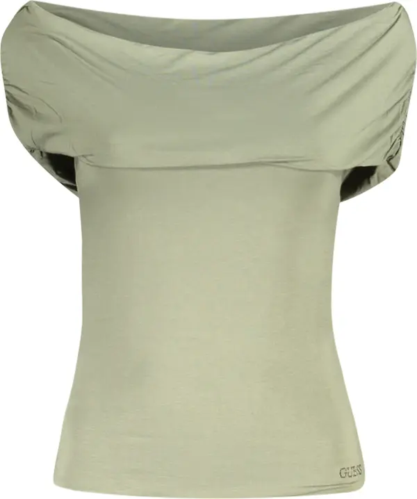 GUESS JEANS Дамска тениска GUESS JEANS зелена