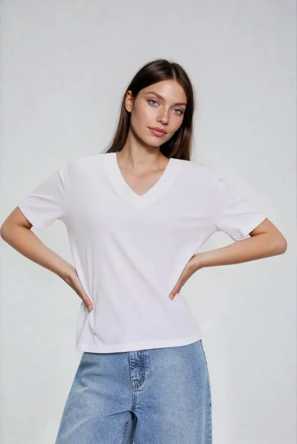 Marisse Дамска тениска Marisse бяла