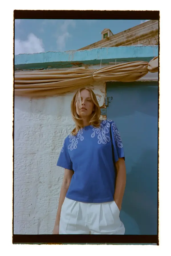 Marisse Дамска тениска Marisse D.BLUE