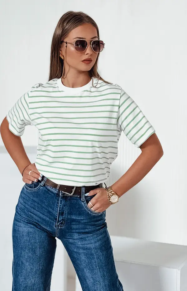 DStreet Дамска тениска RILANT зелена