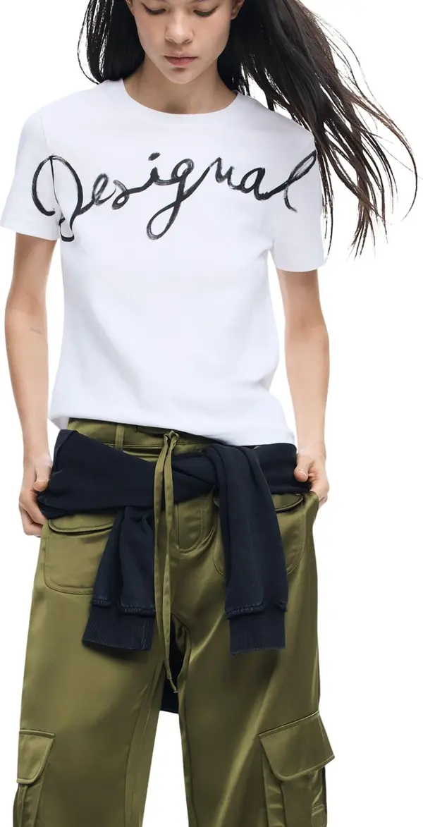 DESIGUAL Дамска тениска с къс ръкав Desigual