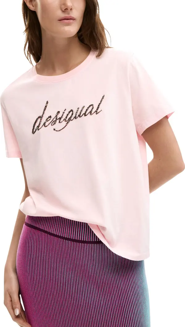 DESIGUAL Дамска тениска с къс ръкав Desigual