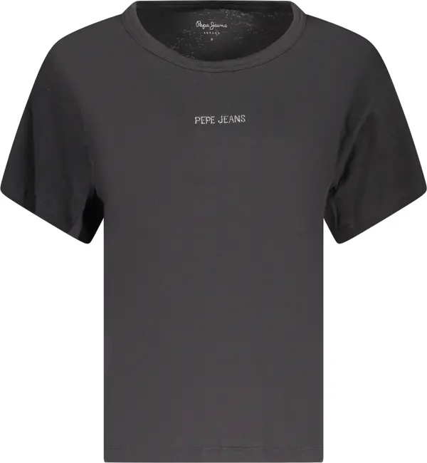Pepe Jeans Дамска тениска с къс ръкав PEPE JEANS, черна