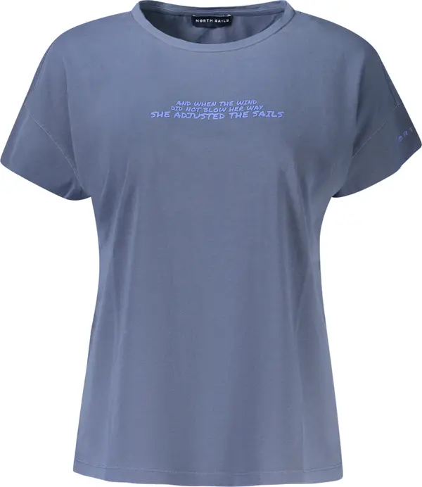 North Sails Дамска тениска с къс ръкав, синя