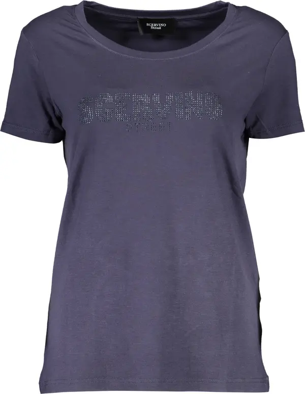 SCERVINO STREET Дамска тениска с къс ръкав, синя