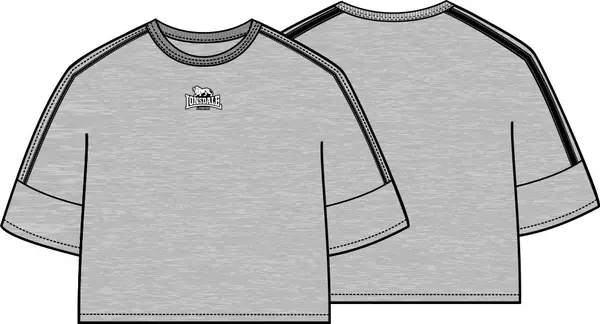 Lonsdale Дамска тениска с къс топ Lonsdale