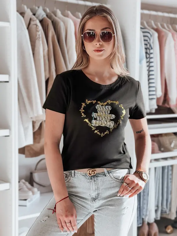 DStreet Дамска тениска с плюшено мече TEDDYCAP