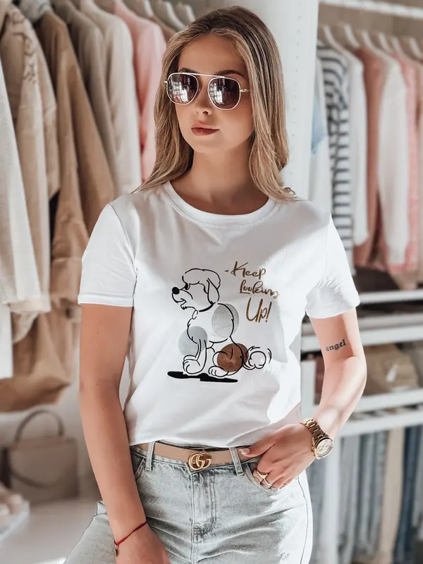 DStreet Дамска тениска с пудел LUMIFITU