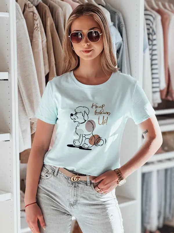 DStreet Дамска тениска с пудел LUMIFITU