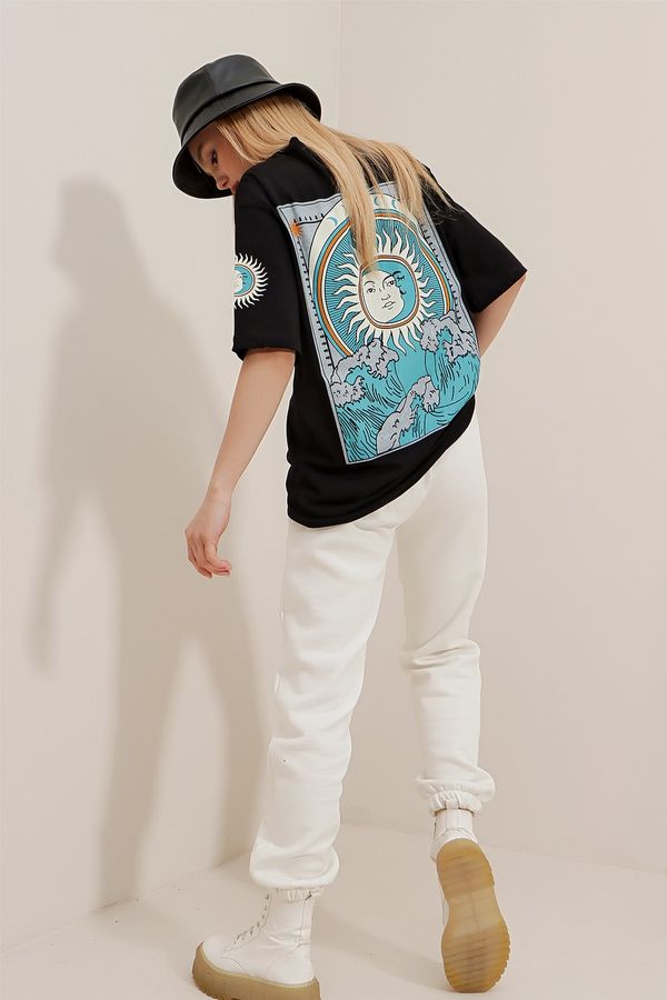 Trend Alaçatı Stili Дамска тениска Trend Alaçatı Stili