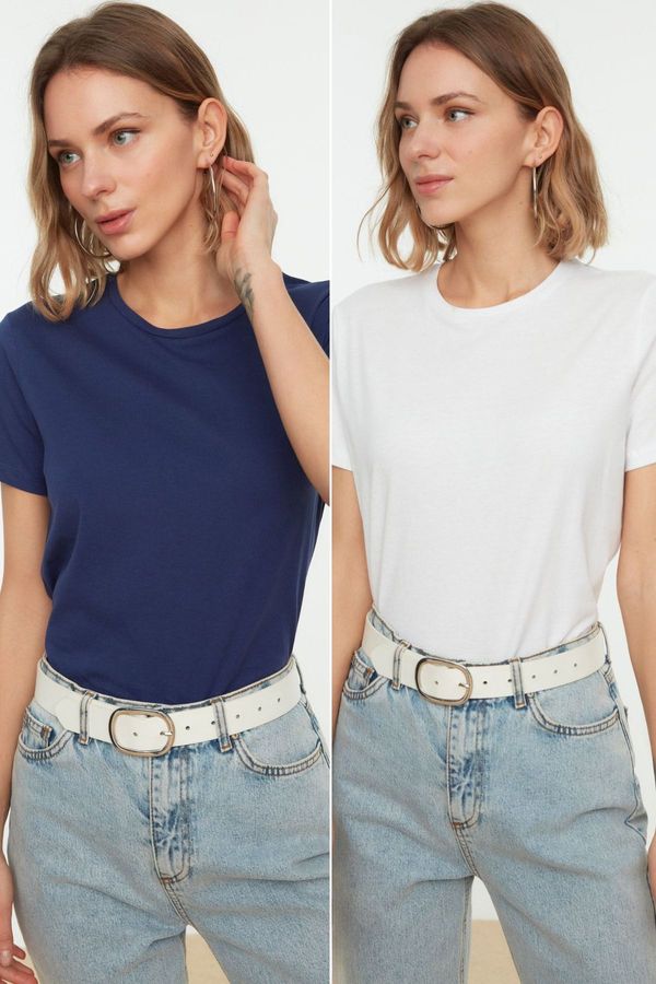 Trendyol Дамска тениска Trendyol 2 Pack