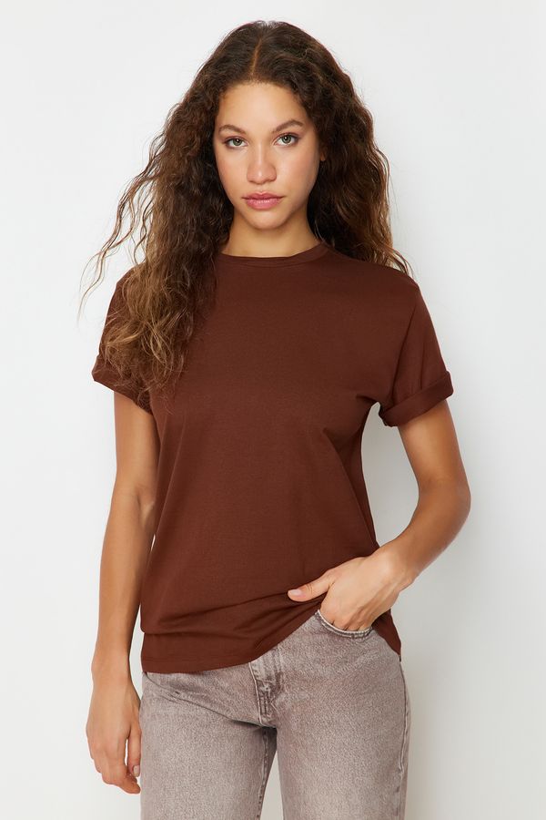 Trendyol Дамска тениска Trendyol Boyfriend