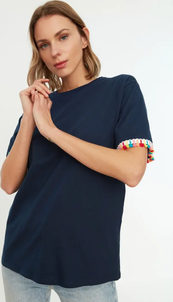 Trendyol Дамска тениска  Trendyol Detailed