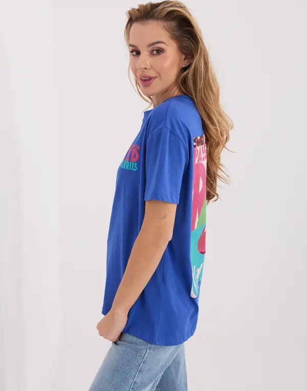 Sublevel Дамска тениска, тъмносиня