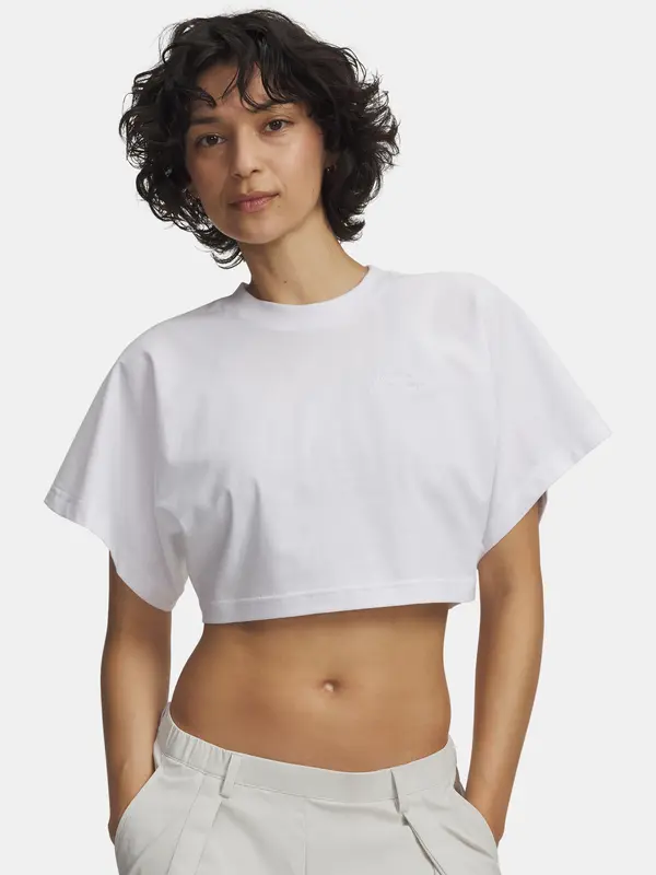 Under Armour Дамска тениска Under Armour Cropped Script