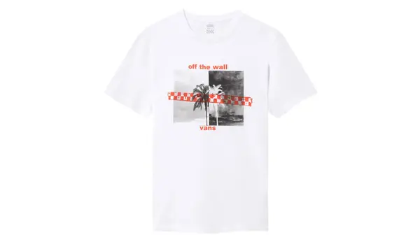 Vans Дамска тениска Vans Wm Highlighter бяла