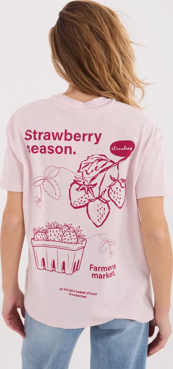 Sublevel Дамска тениска Ягодов сезон