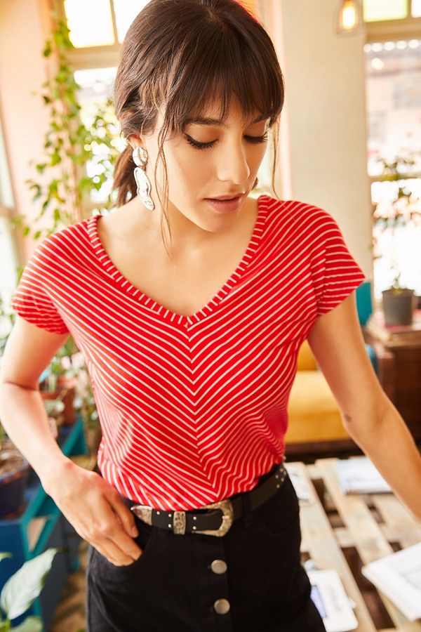 Olalook Дамска тениска. Olalook TSH-19000282/WHITE