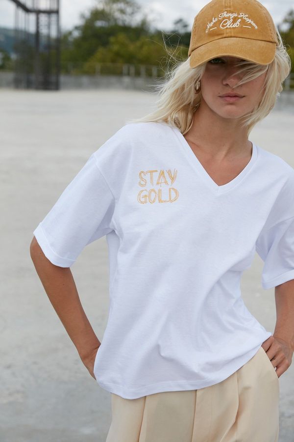 Trendyol Дамска тениска. Trendyol