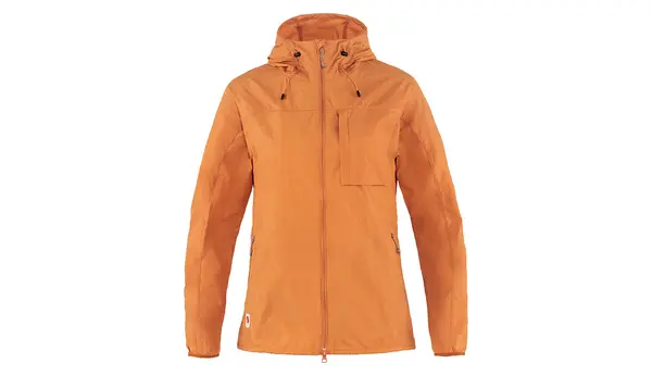 Fjallraven Дамска ветровка Fjällräven оранжева