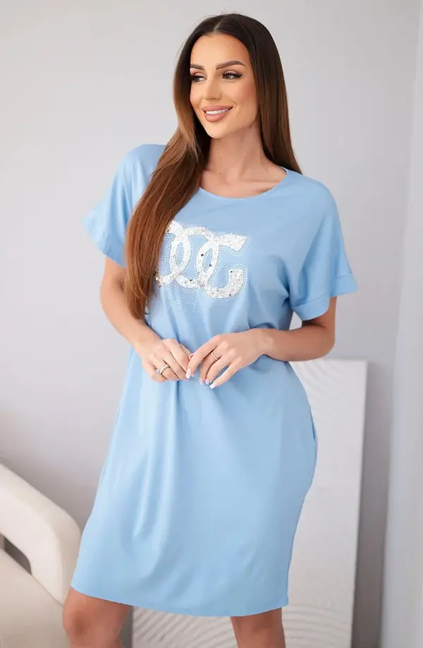 Kesi Włoski Дамска вискозна рокля Kesi Włoski