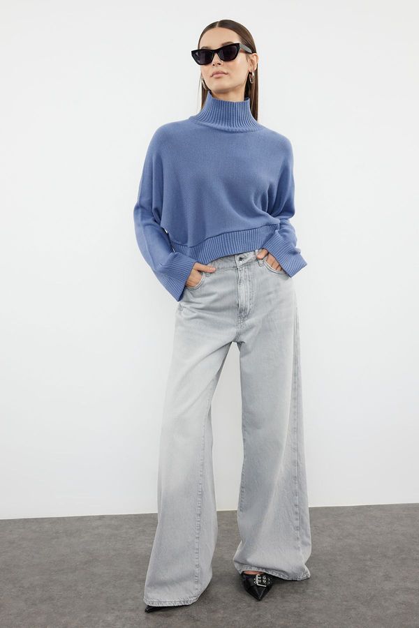 Trendyol Дамска водолазка Trendyol Cropped