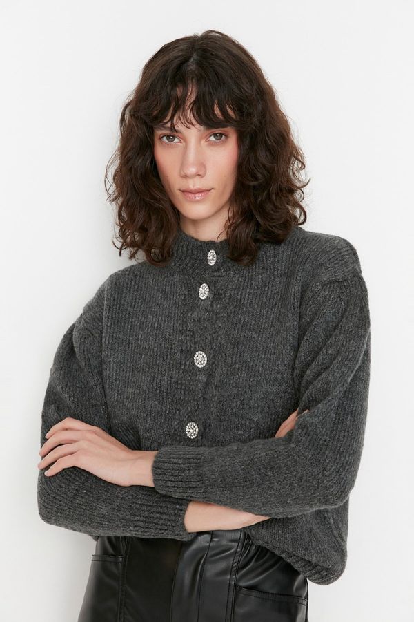 Trendyol Дамска жилетка Trendyol Button detailed