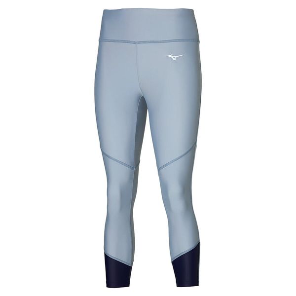 Mizuno Dámské legíny Mizuno Core 3/4 Tight Blue Blizzard