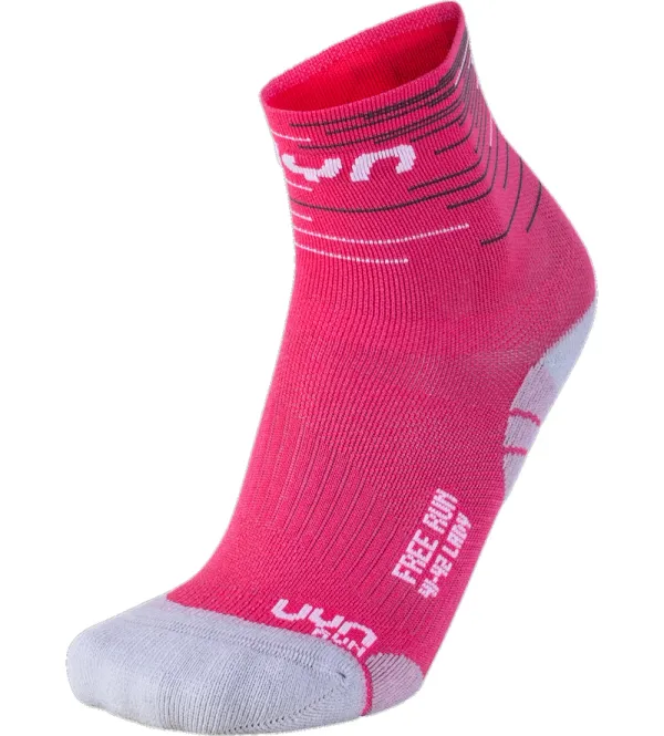 UYN Dámské ponožky UYN Free Run Socks, černo-červená, 35-36