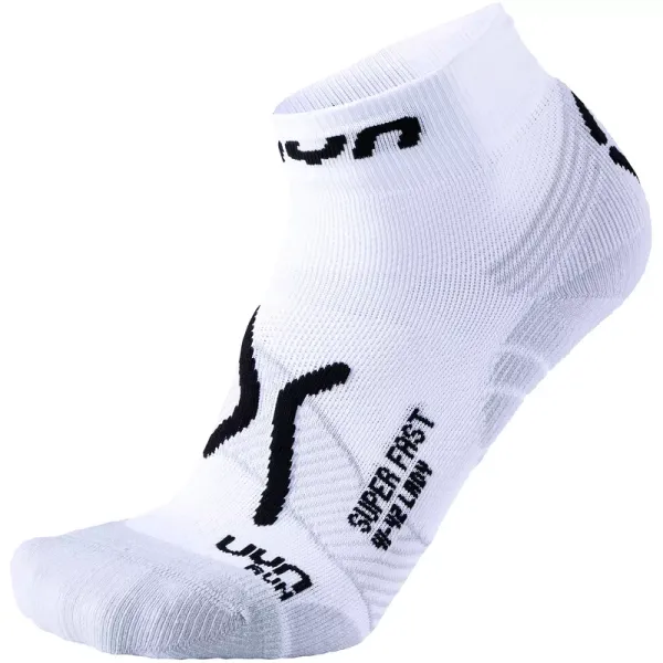 UYN Dámské ponožky UYN  RUN SUPER FAST SOCKS White/Black