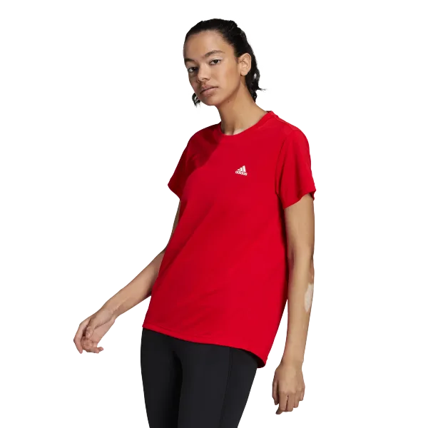 Adidas Dámské tričko adidas  Short Sleeve Tee Vivid Red