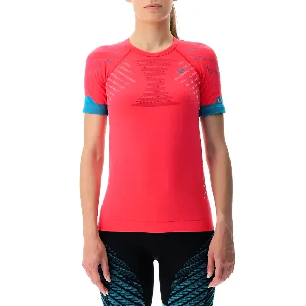 UYN Dámské tričko UYN  RUNNING ULTRA1 OW SHIRT Rose Red