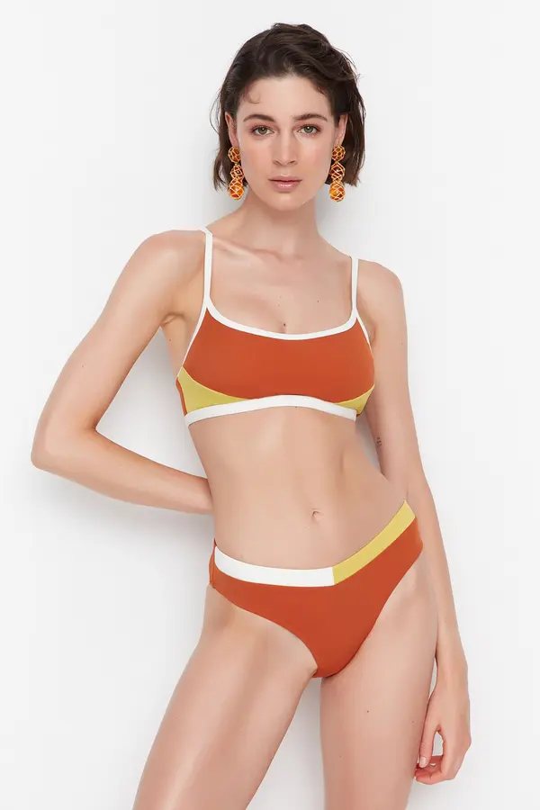 Trendyol Дамски бански горнище Trendyol Bandeau