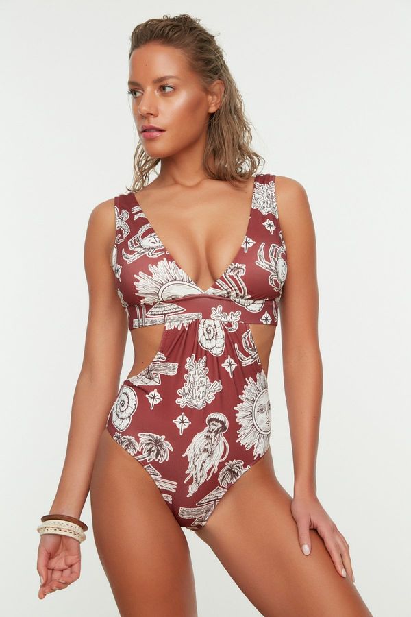 Trendyol Дамски бански костюм Trendyol Ethnic