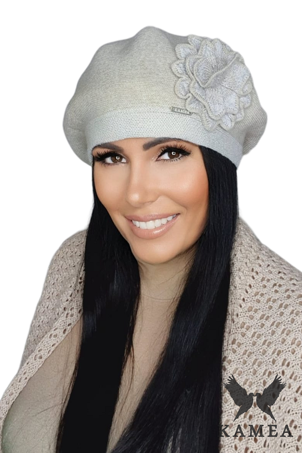 Kamea Дамски барет Kamea Kamea_Beret_K.22.011.03_Beige