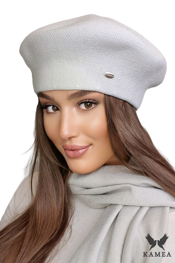 Kamea Дамски барет Kamea Kamea_Beret_K.22.012.03_Beige