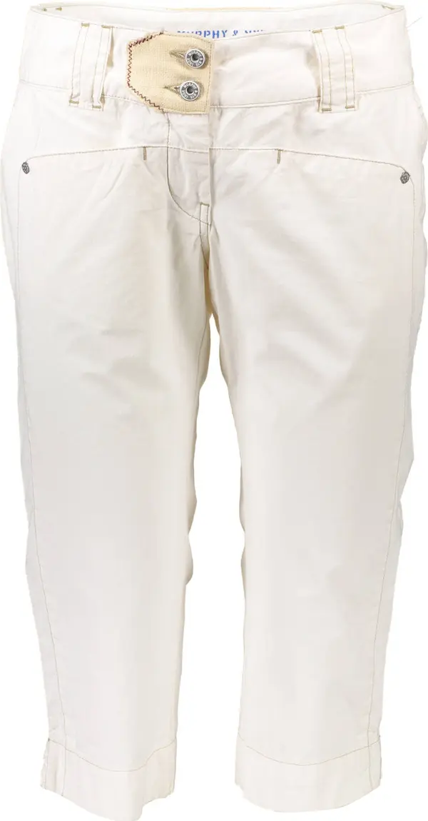 MURPHY&amp;NYE Дамски бели бермуди Murphy &amp; Nye