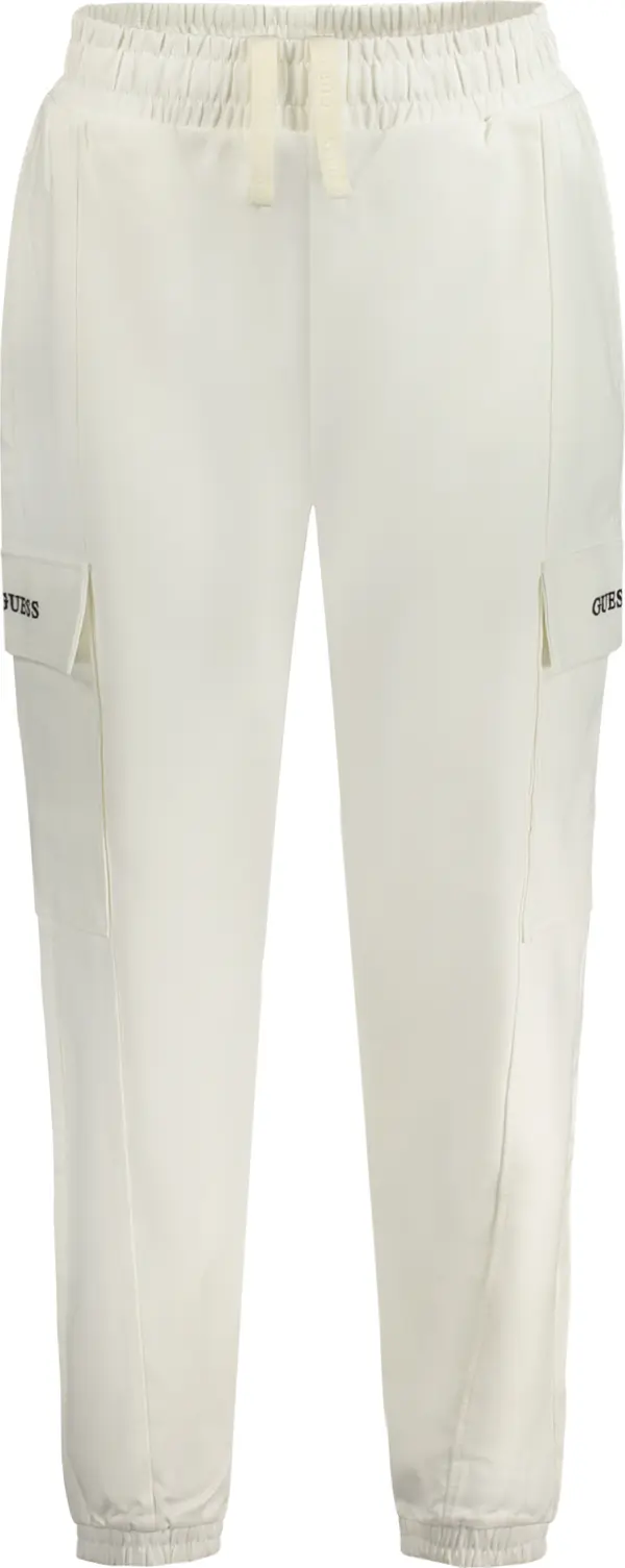 GUESS JEANS Дамски бели панталони GUESS JEANS