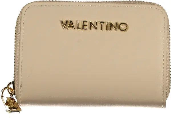 Valentino Bags Дамски бежов портфейл Valentino