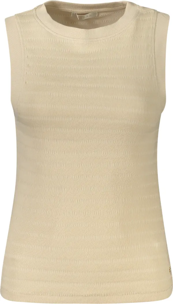 GUESS JEANS Дамски бежов потник GUESS JEANS