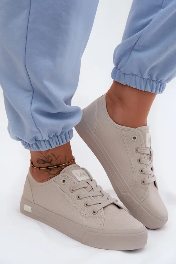Lee Дамски бежови маратонки LEE AVA C LOW
