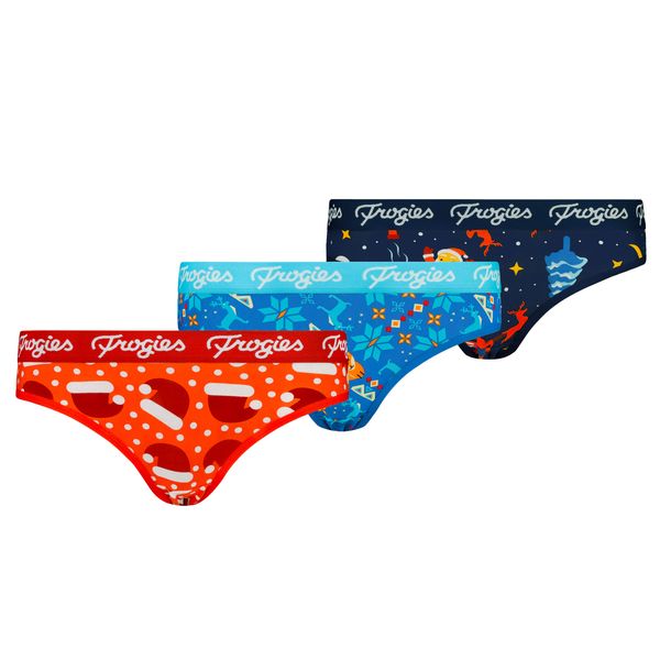 Frogies Дамски бикини 3 броя - Christmas. Frogies