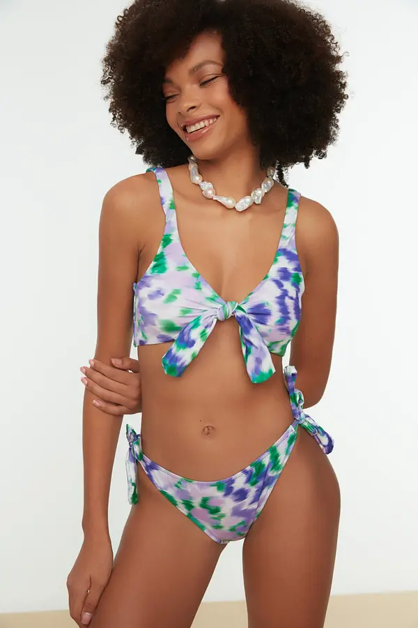 Trendyol Дамски бикини Trendyol Leopard