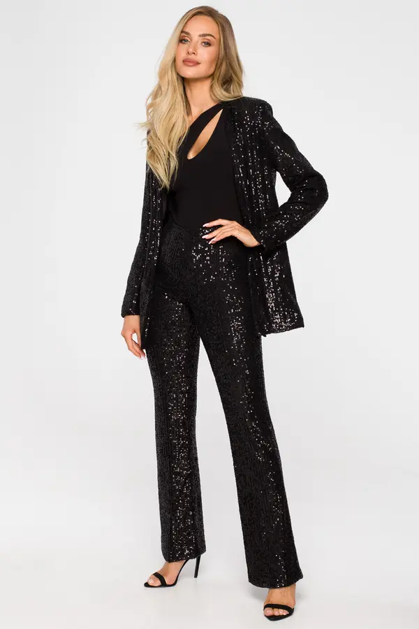 Made Of Emotion Дамски блейзър Made Of Emotion Shiny