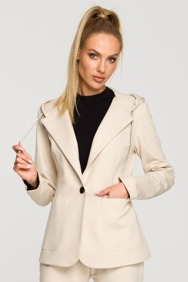 Made Of Emotion Дамски блейзър. Made of Emotion Made_Of_Emotion_Jacket_M691_Black