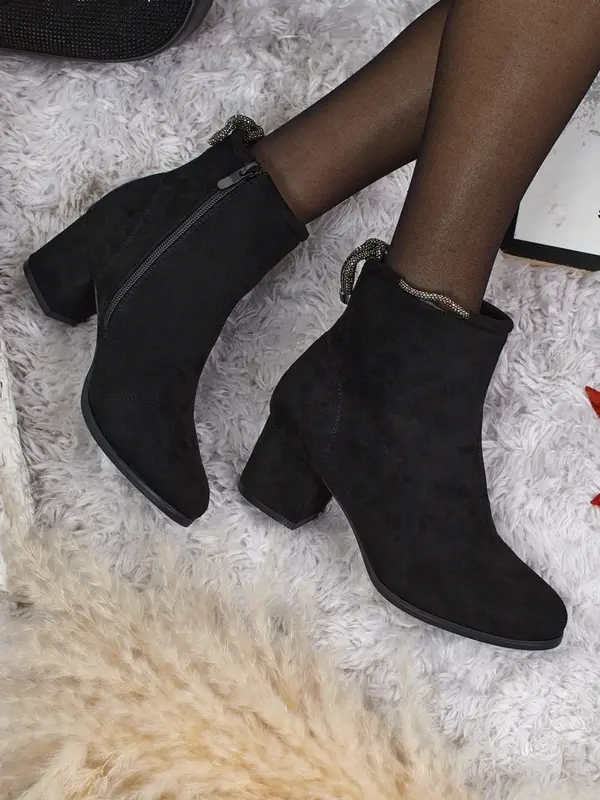 Resti Дамски боти до глезена с токчета Resti Ornella