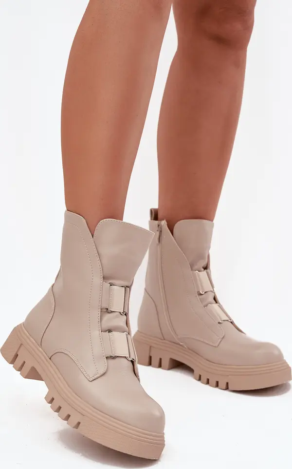 Boto Дамски боти Jezzi с цип